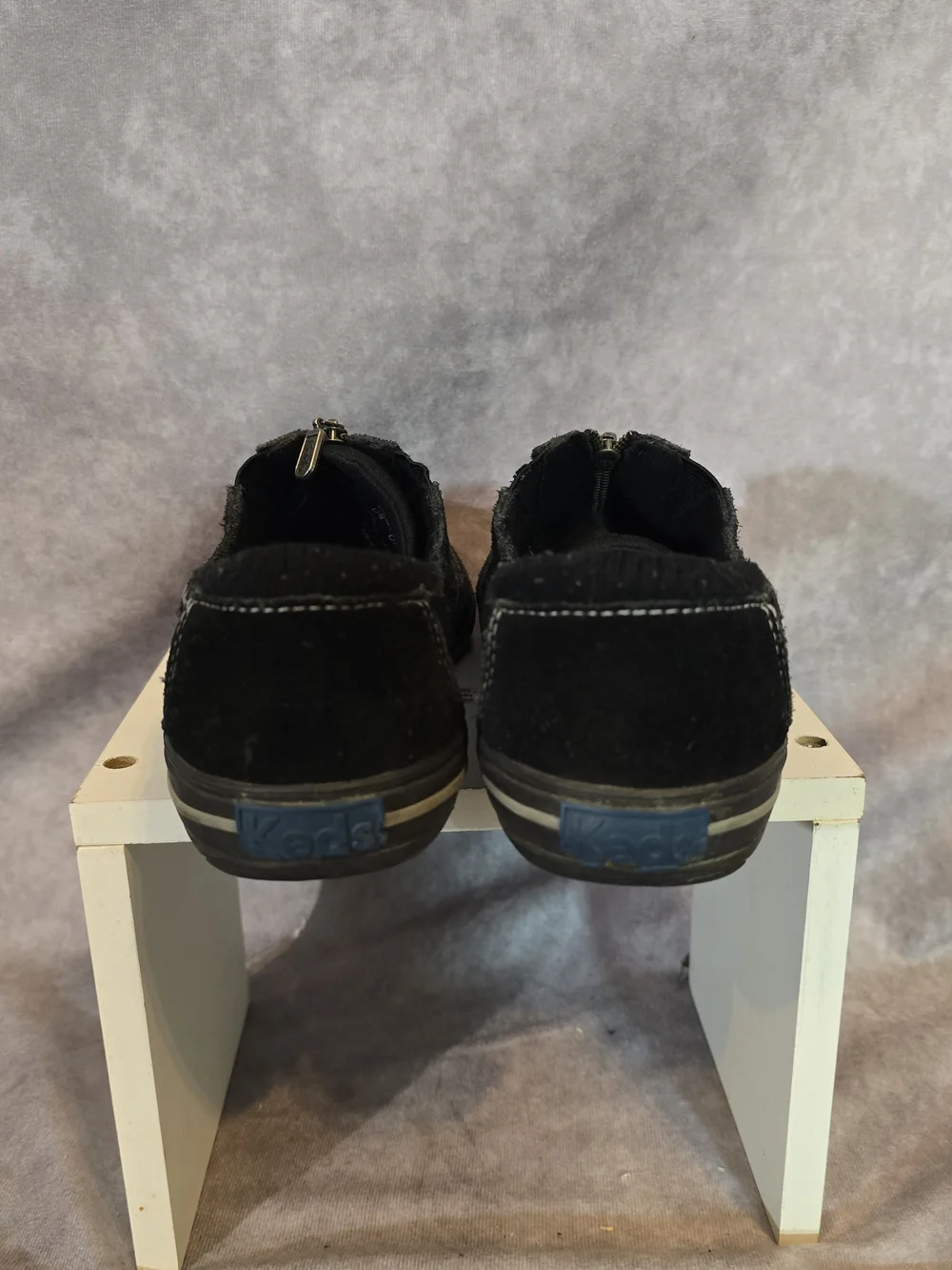 Keds Women's‎ Black Suede Slip-On Loafers Size 6